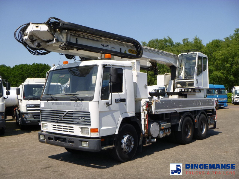 Volvo FL10 6x4 + Palfinger PK680TK - 크레인 트럭 : 사진 1 Volvo FL10 6x4 + Palfinger PK680TK - 크레인 트럭 : 사진 1