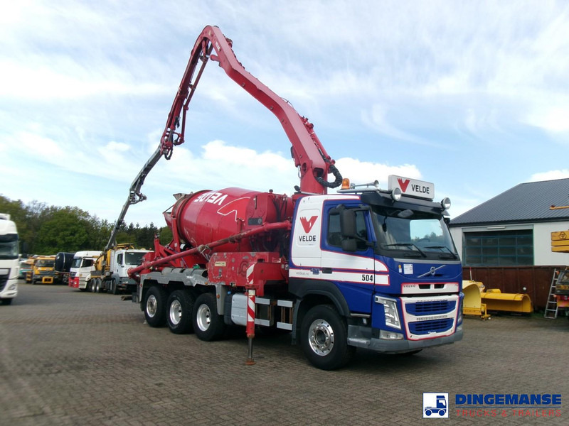 Volvo FM 420 8X4 Cifa MK25H concrete pump 25 m / mixer 7 m3 - 콘크리트 펌프 트럭 : 사진 2 Volvo FM 420 8X4 Cifa MK25H concrete pump 25 m / mixer 7 m3 - 콘크리트 펌프 트럭 : 사진 2
