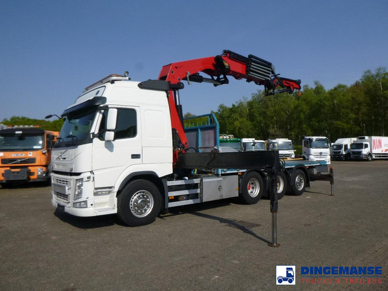 Volvo FM 500 8x4 + HMF 5020 K6 + Jib FJ1000 K5 - 크레인 트럭 : 사진 5 Volvo FM 500 8x4 + HMF 5020 K6 + Jib FJ1000 K5 - 크레인 트럭 : 사진 5