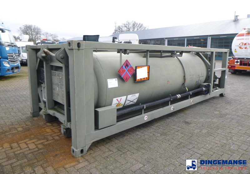 WEW (Westerwälder Eisenwerk) Fuel (kerosene, diesel) tank container 20 ft. inox 10 m3 / 1 comp + pump - 저장 탱크 : 사진 3 WEW (Westerwälder Eisenwerk) Fuel (kerosene, diesel) tank container 20 ft. inox 10 m3 / 1 comp + pump - 저장 탱크 : 사진 3