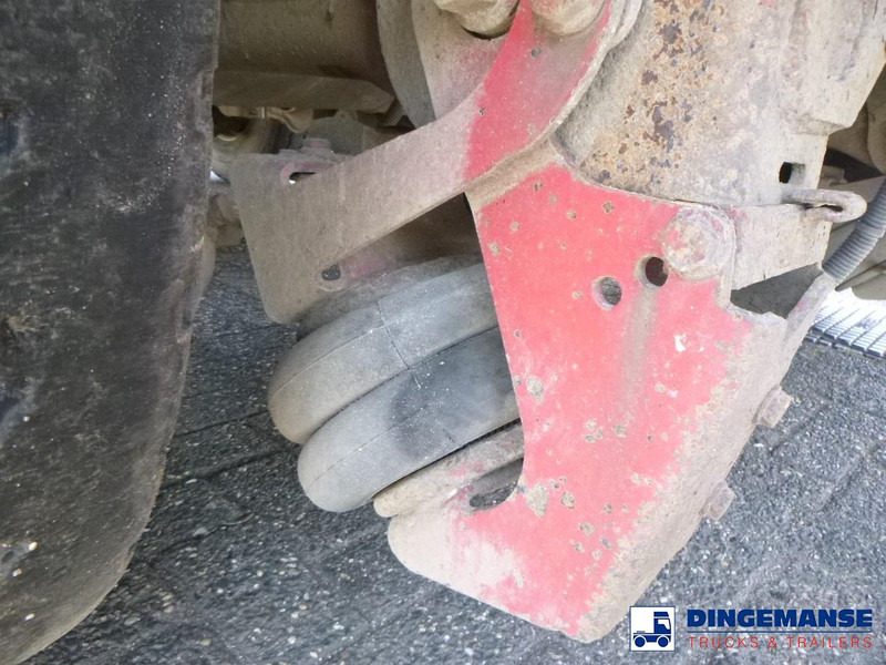 덤프 세미 트레일러 WILCOX Tipper trailer alu 55 m3 + tarpaulin : 사진 9