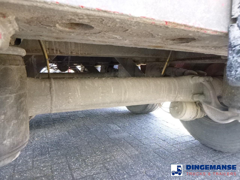 덤프 세미 트레일러 WILCOX Tipper trailer alu 55 m3 + tarpaulin : 사진 8