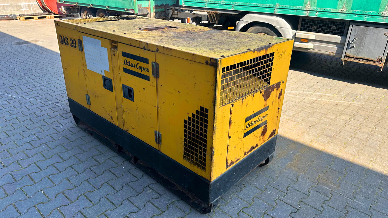 ATLAS Copco QAS 28 Yds BJ 1996 Elektro Stromgenerator Stromaggregat Notstrom - 발전기 세트 : 사진 4 ATLAS Copco QAS 28 Yds BJ 1996 Elektro Stromgenerator Stromaggregat Notstrom - 발전기 세트 : 사진 4