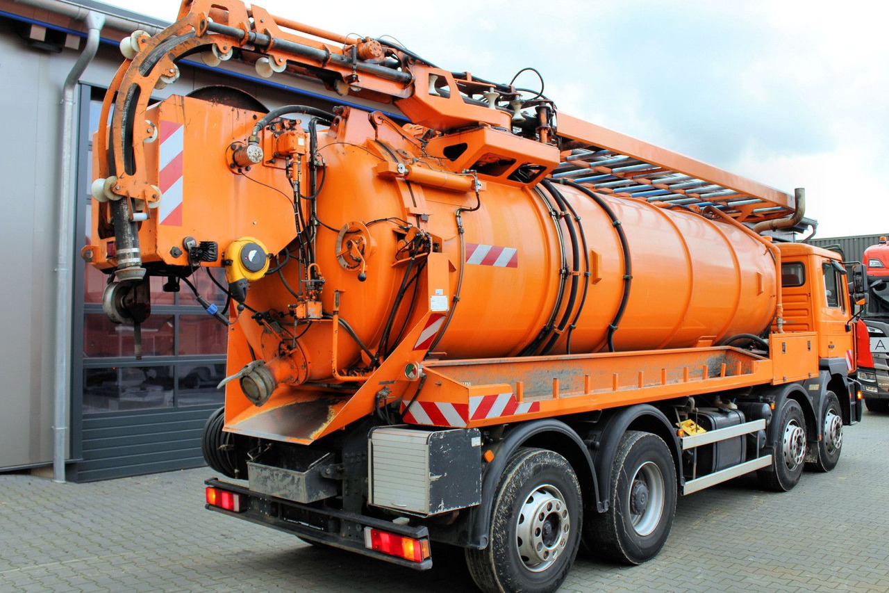MAN FE 32.410 A 8x2 Assmann 17m³ Saug u.Druck INOX - 진공 흡입 트럭 : 사진 4 MAN FE 32.410 A 8x2 Assmann 17m³ Saug u.Druck INOX - 진공 흡입 트럭 : 사진 4