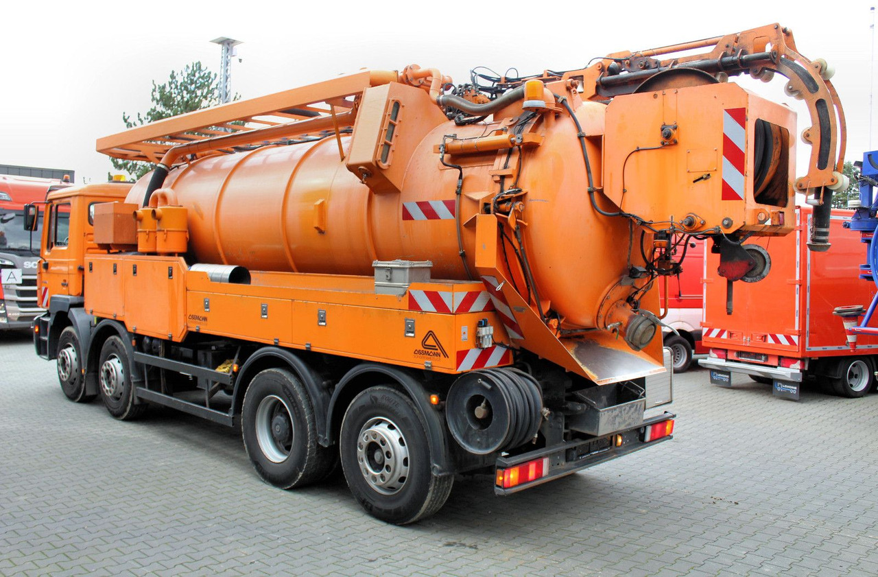MAN FE 32.410 A 8x2 Assmann 17m³ Saug u.Druck INOX - 진공 흡입 트럭 : 사진 3 MAN FE 32.410 A 8x2 Assmann 17m³ Saug u.Druck INOX - 진공 흡입 트럭 : 사진 3