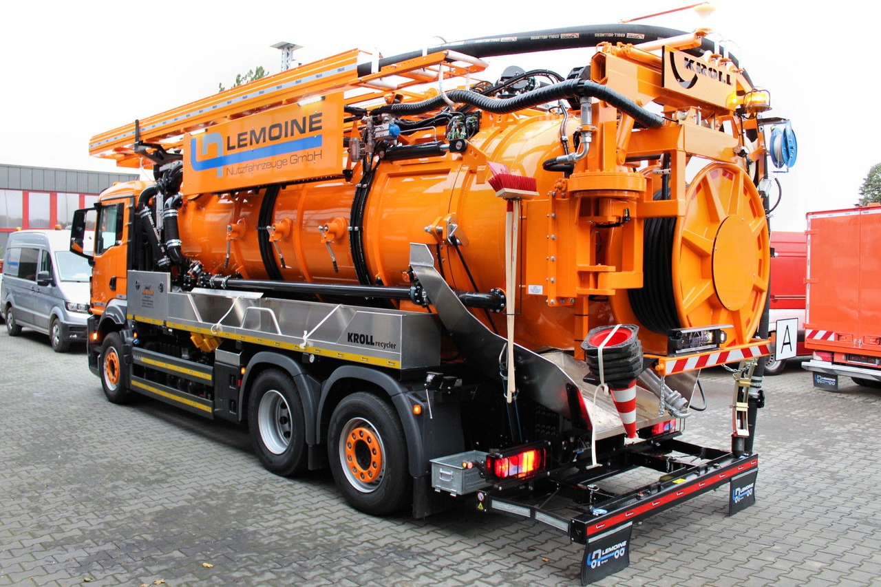 MAN TGS 26.480 6x2 Kroll 13m³ WRG Wasserrückgewinner - 진공 흡입 트럭 : 사진 4 MAN TGS 26.480 6x2 Kroll 13m³ WRG Wasserrückgewinner - 진공 흡입 트럭 : 사진 4