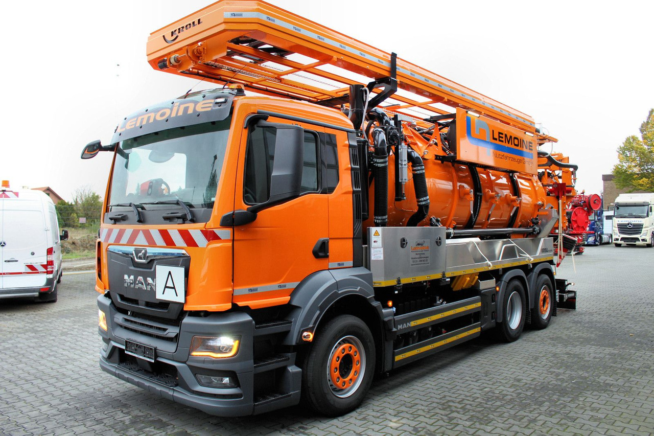 MAN TGS 26.480 6x2 Kroll 13m³ WRG Wasserrückgewinner - 진공 흡입 트럭 : 사진 3 MAN TGS 26.480 6x2 Kroll 13m³ WRG Wasserrückgewinner - 진공 흡입 트럭 : 사진 3