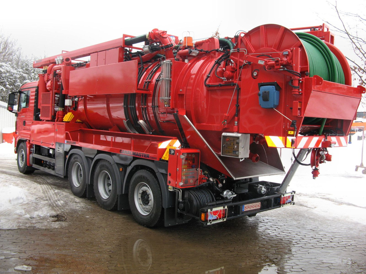 MAN TGS 35.540 8x4 Müller 16m³ WRG + 800 meter HD - 진공 흡입 트럭 : 사진 1 MAN TGS 35.540 8x4 Müller 16m³ WRG + 800 meter HD - 진공 흡입 트럭 : 사진 1