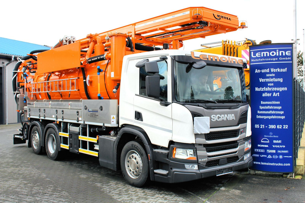 Mercedes-Benz 6x2 KROLL 14m³ HD-Kombi Wasserrückgewinner WRG - 진공 흡입 트럭 : 사진 5 Mercedes-Benz 6x2 KROLL 14m³ HD-Kombi Wasserrückgewinner WRG - 진공 흡입 트럭 : 사진 5
