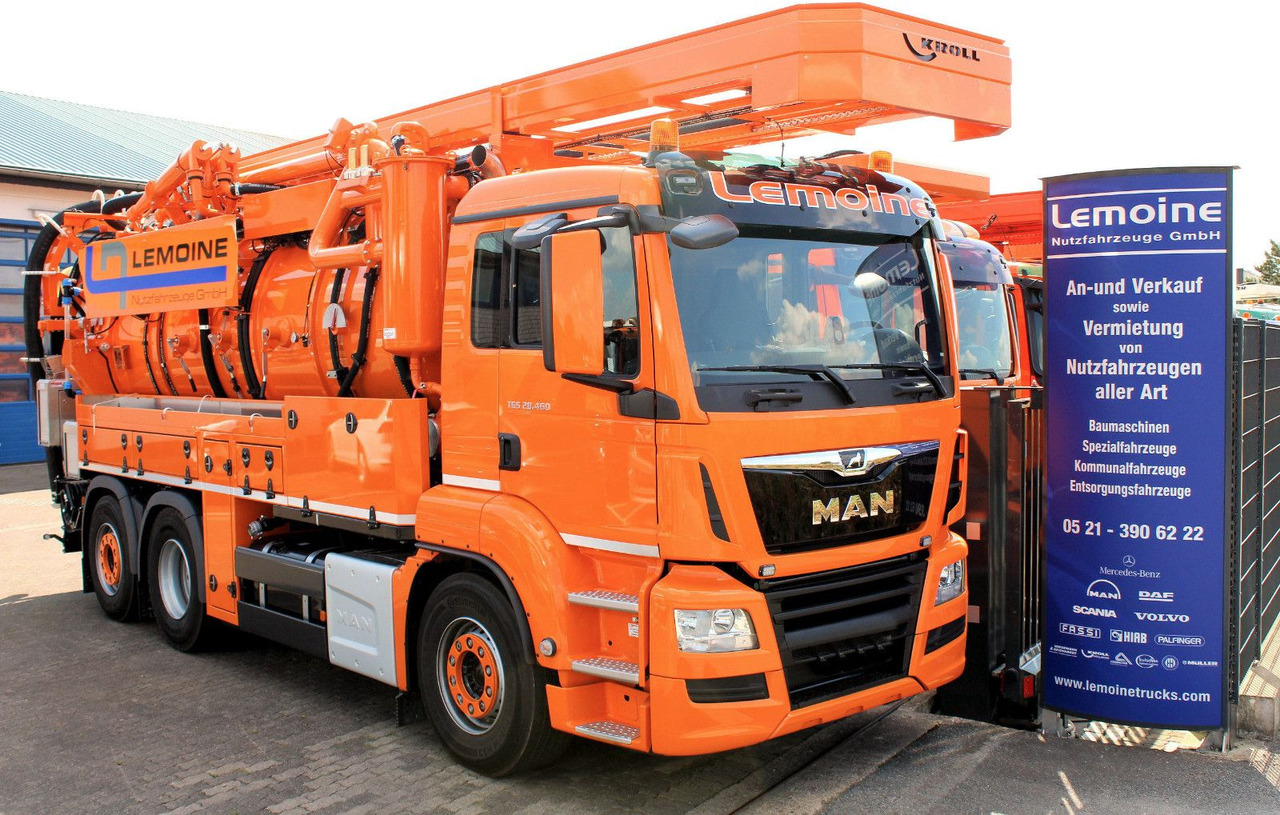 Mercedes-Benz 6x2 KROLL 14m³ HD-Kombi Wasserrückgewinner WRG - 진공 흡입 트럭 : 사진 4 Mercedes-Benz 6x2 KROLL 14m³ HD-Kombi Wasserrückgewinner WRG - 진공 흡입 트럭 : 사진 4