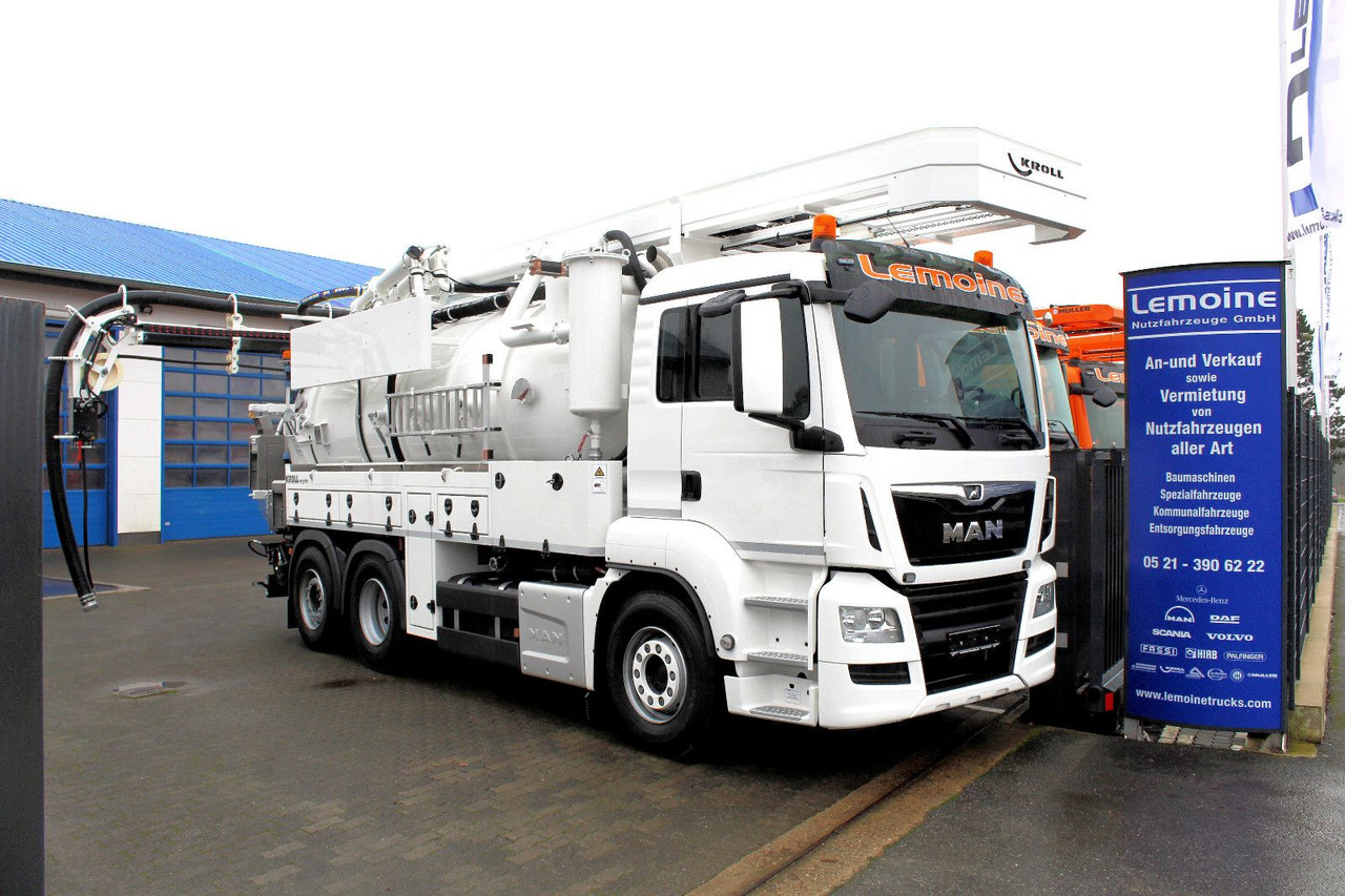 Mercedes-Benz 6x2 KROLL 14m³ HD-Kombi Wasserrückgewinner WRG - 진공 흡입 트럭 : 사진 3 Mercedes-Benz 6x2 KROLL 14m³ HD-Kombi Wasserrückgewinner WRG - 진공 흡입 트럭 : 사진 3