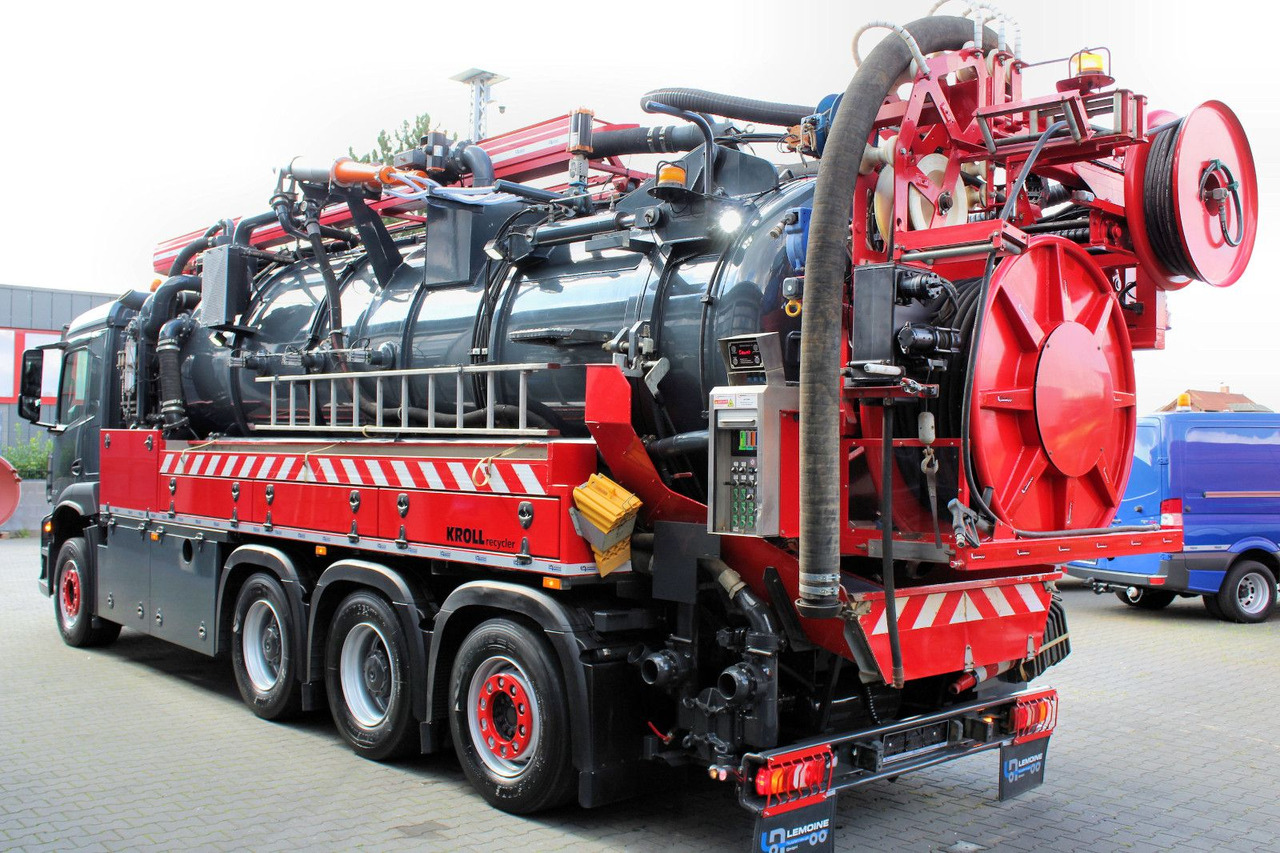 Mercedes-Benz AROCS 3246 8x4 Kroll 16m³ WRG Winterheizung -15C - 진공 흡입 트럭 : 사진 3 Mercedes-Benz AROCS 3246 8x4 Kroll 16m³ WRG Winterheizung -15C - 진공 흡입 트럭 : 사진 3