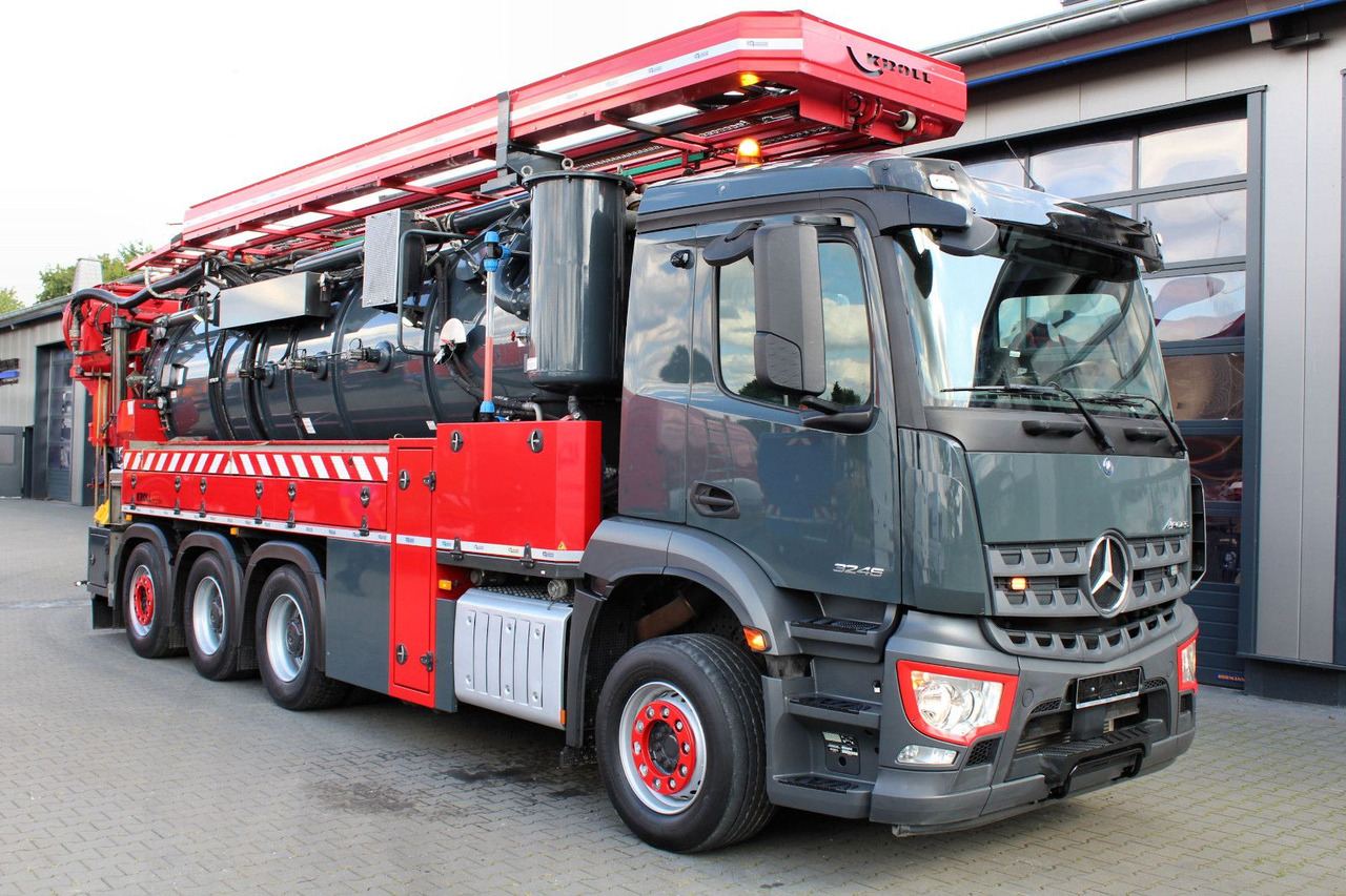 Mercedes-Benz AROCS 3246 8x4 Kroll 16m³ WRG Winterheizung -15C - 진공 흡입 트럭 : 사진 1 Mercedes-Benz AROCS 3246 8x4 Kroll 16m³ WRG Winterheizung -15C - 진공 흡입 트럭 : 사진 1