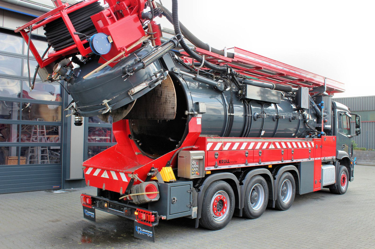 Mercedes-Benz AROCS 3246 8x4 Kroll 16m³ WRG Winterheizung -15C - 진공 흡입 트럭 : 사진 5 Mercedes-Benz AROCS 3246 8x4 Kroll 16m³ WRG Winterheizung -15C - 진공 흡입 트럭 : 사진 5