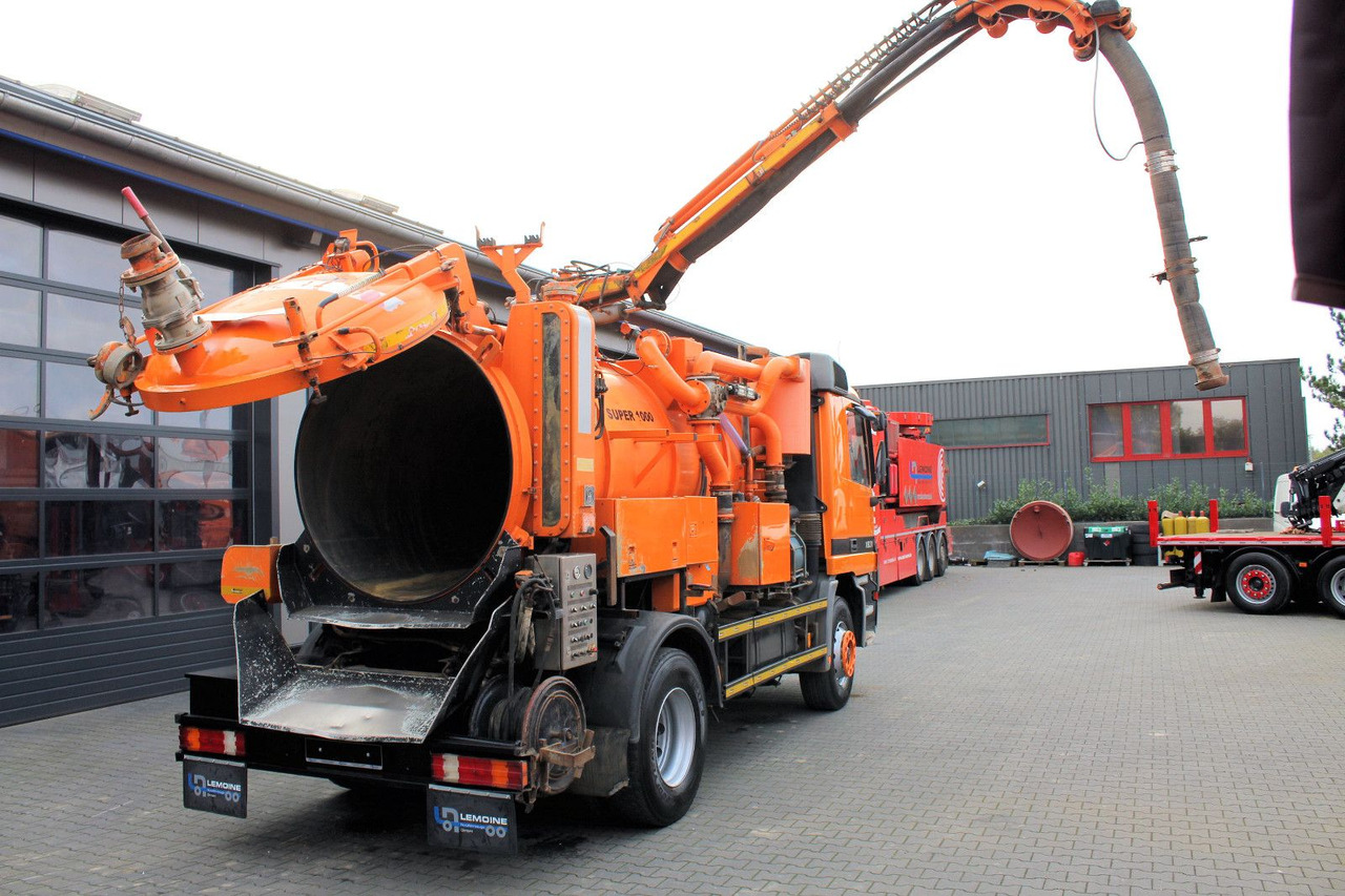 Mercedes-Benz Actros 1831 4x2 Hellmers 6,5m³ V2A INOX Kipper - 진공 흡입 트럭 : 사진 5 Mercedes-Benz Actros 1831 4x2 Hellmers 6,5m³ V2A INOX Kipper - 진공 흡입 트럭 : 사진 5