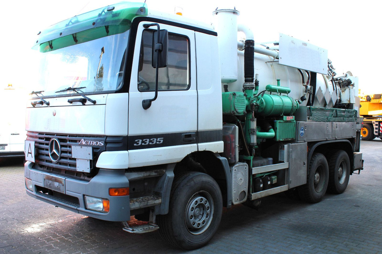 Mercedes-Benz Actros 3335 6x4 Kroll 13m³ HD-Kombi ADR/GGVS V2A - 진공 흡입 트럭 : 사진 4 Mercedes-Benz Actros 3335 6x4 Kroll 13m³ HD-Kombi ADR/GGVS V2A - 진공 흡입 트럭 : 사진 4