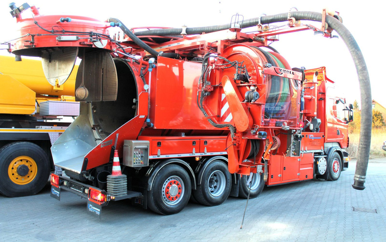 Scania R560 V8 8x4 Kroll 20m³ WRG 2x HD-Pumpe 620 Liter - 진공 흡입 트럭 : 사진 3 Scania R560 V8 8x4 Kroll 20m³ WRG 2x HD-Pumpe 620 Liter - 진공 흡입 트럭 : 사진 3