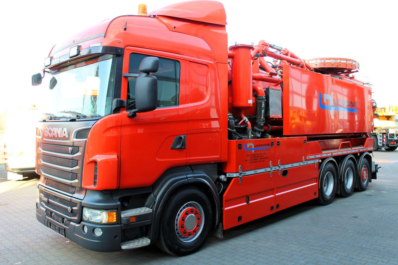 Scania R560 V8 8x4 Kroll 20m³ WRG 2x HD-Pumpe 620 Liter - 진공 흡입 트럭 : 사진 4 Scania R560 V8 8x4 Kroll 20m³ WRG 2x HD-Pumpe 620 Liter - 진공 흡입 트럭 : 사진 4