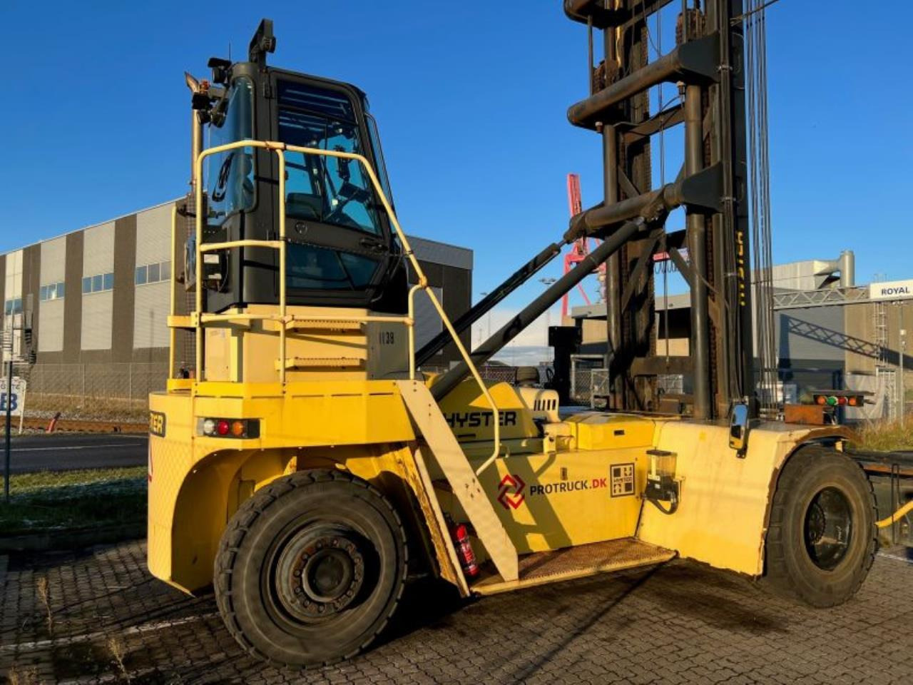 Hyster H16XM-12EC - 컨테이너 핸들러 : 사진 3 Hyster H16XM-12EC - 컨테이너 핸들러 : 사진 3