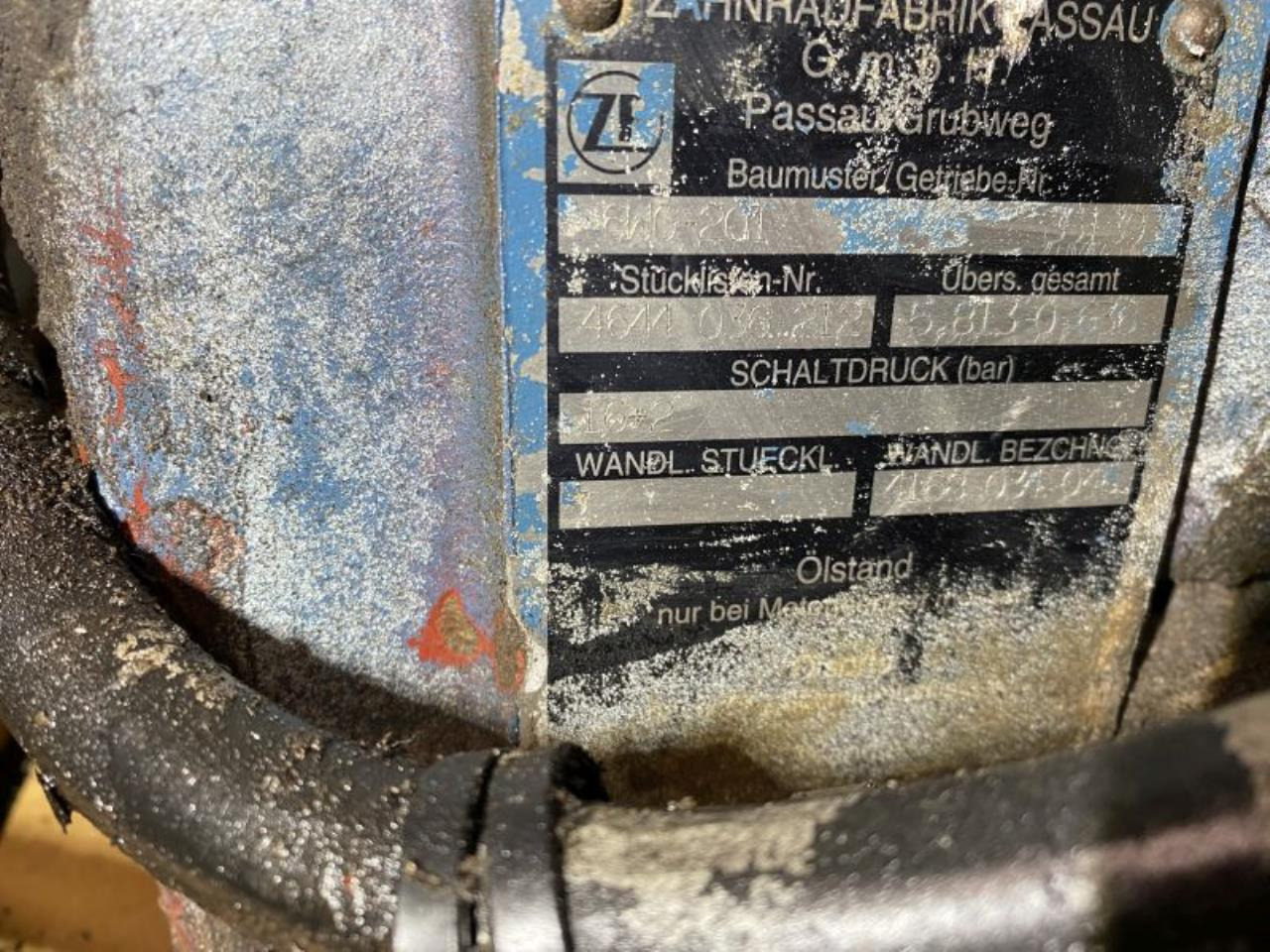 ZF 6WG211 - 변속기 자재 취급 장비 용 : 사진 4 ZF 6WG211 - 변속기 자재 취급 장비 용 : 사진 4