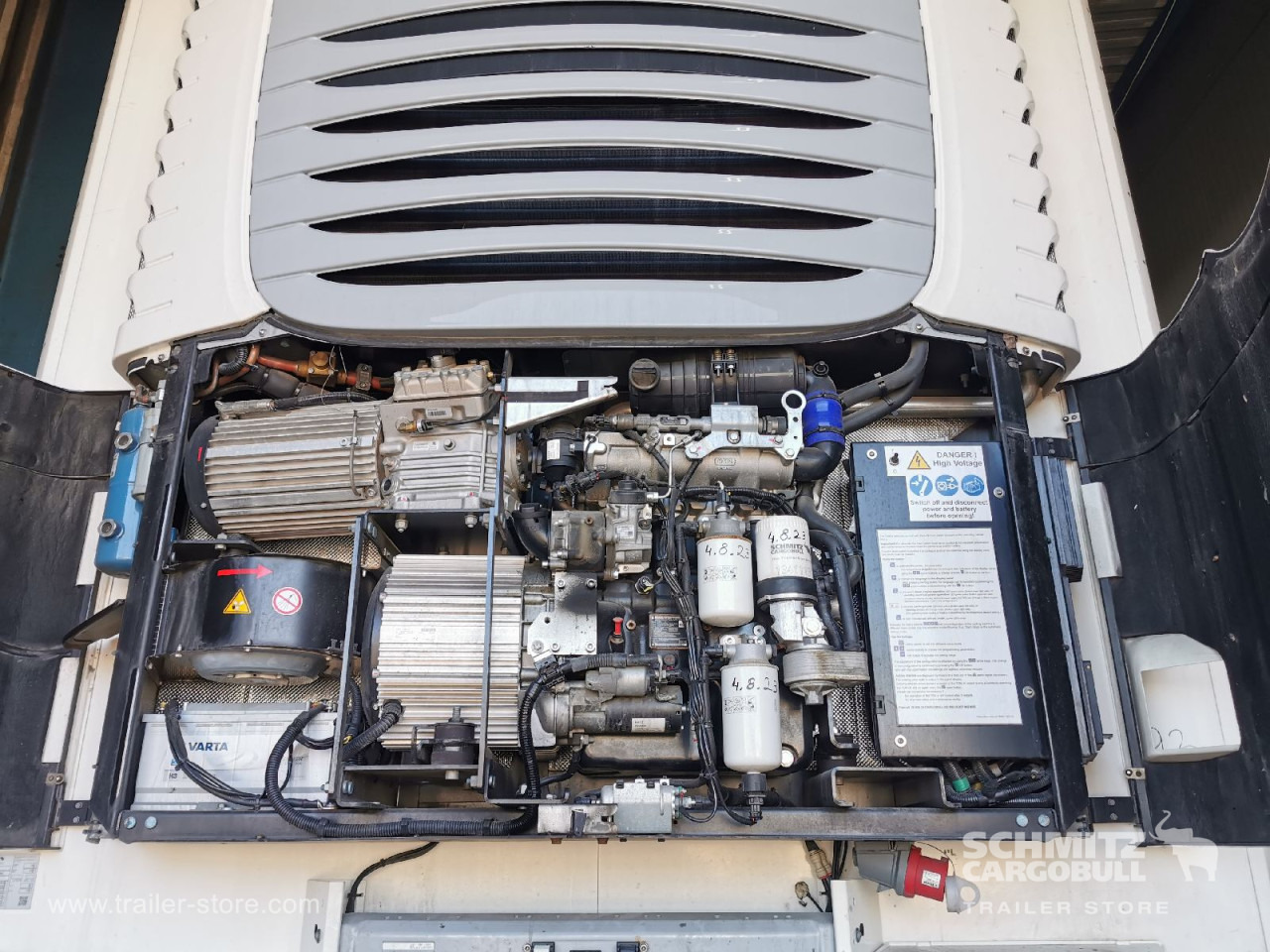 SCHMITZ Auflieger Tiefkühler Standard Double deck - 등온 세미 트레일러 : 사진 2 SCHMITZ Auflieger Tiefkühler Standard Double deck - 등온 세미 트레일러 : 사진 2