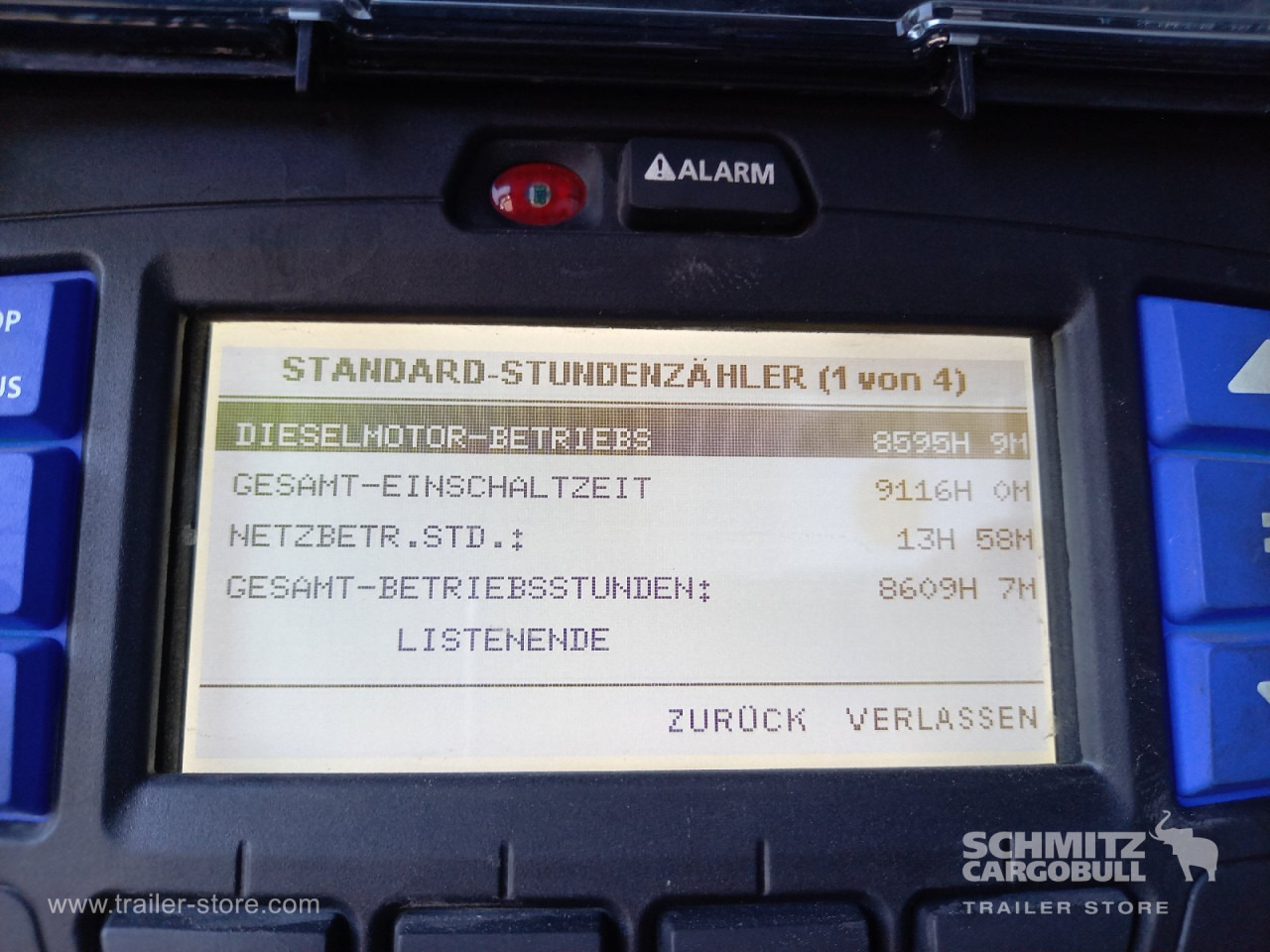 등온 세미 트레일러 SCHMITZ Auflieger Tiefkühler Standard : 사진 14