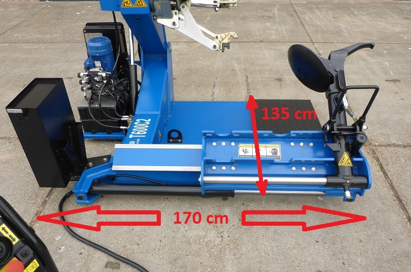T600C2 truck tyrechanger 26 Inch2 mounting speeds - very compact - power 3kW+2.2kW - 작업장 장비 : 사진 4 T600C2 truck tyrechanger 26 Inch2 mounting speeds - very compact - power 3kW+2.2kW - 작업장 장비 : 사진 4