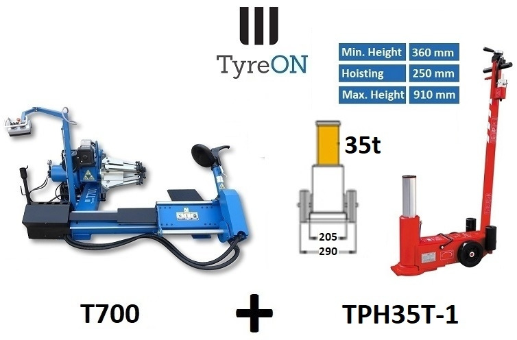 T700 + TPH35T-1 - 작업장 장비 : 사진 1 T700 + TPH35T-1 - 작업장 장비 : 사진 1
