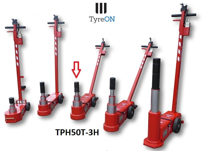 TPH50T-3H Air hydraulic jack 50 Tons - 작업장 장비 : 사진 4 TPH50T-3H Air hydraulic jack 50 Tons - 작업장 장비 : 사진 4