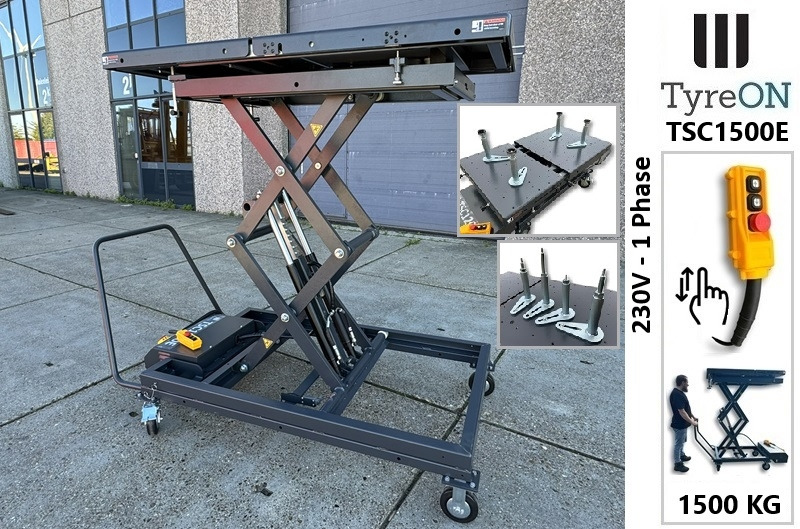TSC1500E mobile EV battery lift table - mobile scissor lift for engines, gearboxes, and transmissions of vehicles - fully automatic - 1500 kg - 작업장 장비 : 사진 1 TSC1500E mobile EV battery lift table - mobile scissor lift for engines, gearboxes, and transmissions of vehicles - fully automatic - 1500 kg - 작업장 장비 : 사진 1