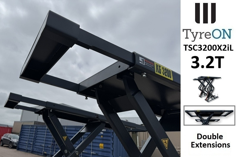 TSC3500X2iL in floor scissor lift - double extensions- Platform length up to 224 cm - also for longer vehicles - 작업장 장비 : 사진 4 TSC3500X2iL in floor scissor lift - double extensions- Platform length up to 224 cm - also for longer vehicles - 작업장 장비 : 사진 4