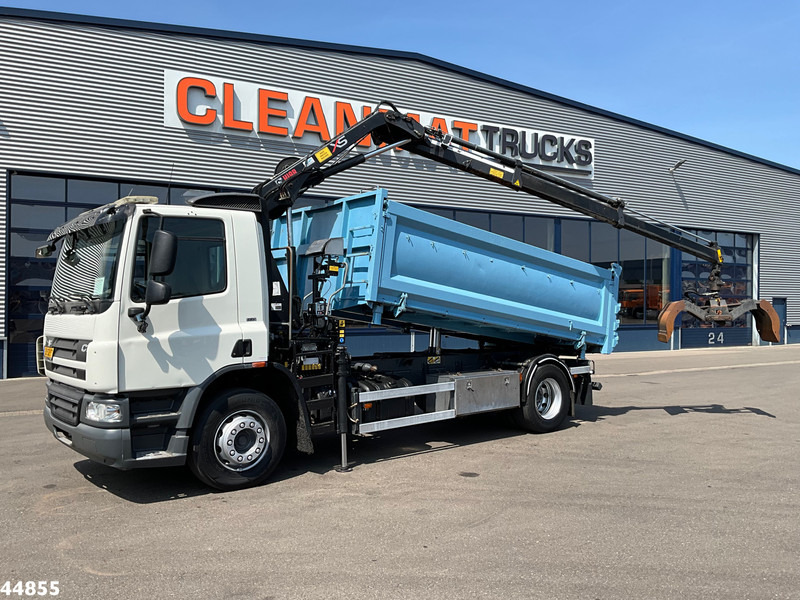 DAF FA 65 CF 250 Hiab 8 Tonmeter laadkraan - 덤프트럭, 크레인 트럭 : 사진 1 DAF FA 65 CF 250 Hiab 8 Tonmeter laadkraan - 덤프트럭, 크레인 트럭 : 사진 1
