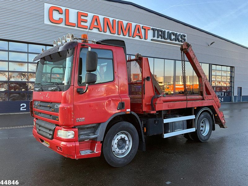 DAF FA 75 CF 310 Euro 5 Hyva 14 Ton portaalarmsysteem - 스킵 로더 트럭 : 사진 1 DAF FA 75 CF 310 Euro 5 Hyva 14 Ton portaalarmsysteem - 스킵 로더 트럭 : 사진 1