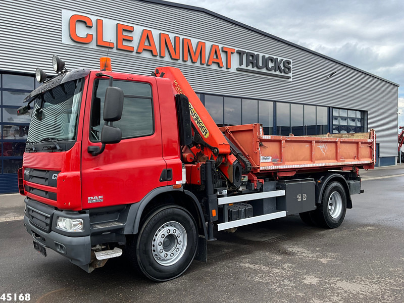 DAF FA 75 CF 360 Palfinger 12 Tonmeter laadkraan - 덤프트럭, 크레인 트럭 : 사진 4 DAF FA 75 CF 360 Palfinger 12 Tonmeter laadkraan - 덤프트럭, 크레인 트럭 : 사진 4