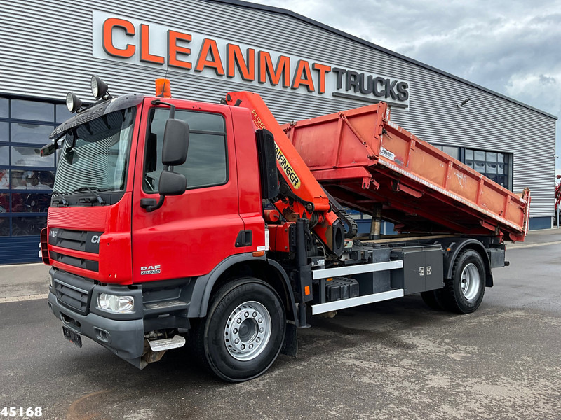 DAF FA 75 CF 360 Palfinger 12 Tonmeter laadkraan - 덤프트럭, 크레인 트럭 : 사진 3 DAF FA 75 CF 360 Palfinger 12 Tonmeter laadkraan - 덤프트럭, 크레인 트럭 : 사진 3
