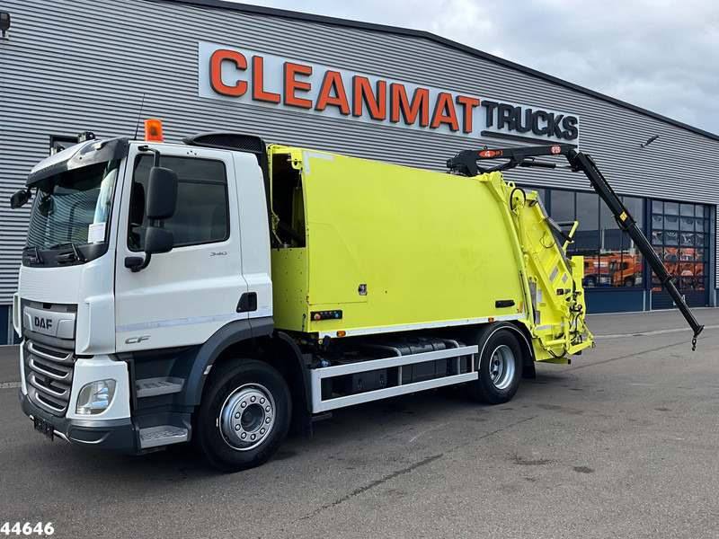 DAF FA CF 340 Euro 6 NTM 14.6m³ + PM 4 Tonmeter laadkraan - 쓰레기차 : 사진 1 DAF FA CF 340 Euro 6 NTM 14.6m³ + PM 4 Tonmeter laadkraan - 쓰레기차 : 사진 1