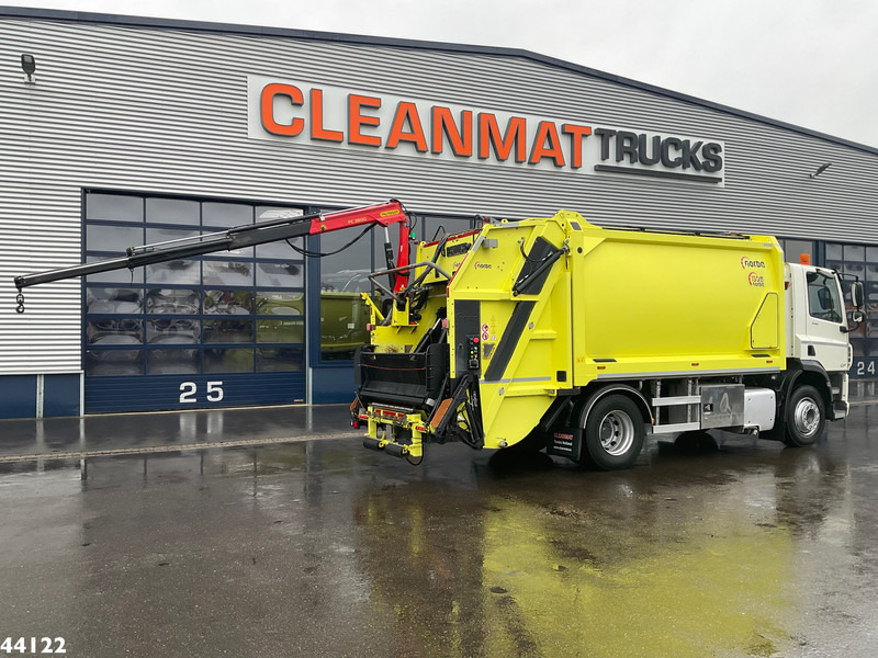 DAF FA CF 340 Euro 6 Norba 17 m³ + Palfinger 3.8 Tonmeter laadkraan + Winch - 쓰레기차 : 사진 2 DAF FA CF 340 Euro 6 Norba 17 m³ + Palfinger 3.8 Tonmeter laadkraan + Winch - 쓰레기차 : 사진 2