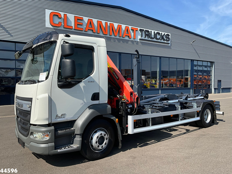 DAF FA LF 250 Euro 6 Palfinger 6,5 Tonmeter laadkraan - 후크 리프트 트럭, 크레인 트럭 : 사진 2 DAF FA LF 250 Euro 6 Palfinger 6,5 Tonmeter laadkraan - 후크 리프트 트럭, 크레인 트럭 : 사진 2