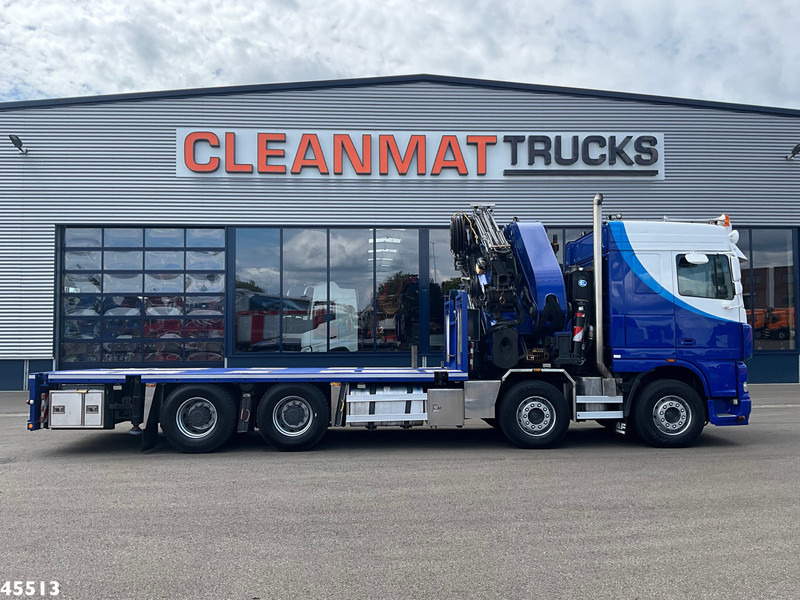 DAF FAD 95 XF 480 8x4 Effer 85 Tonmeter laadkraan + Fly-Jib (Bj. 2012) - 크레인 트럭 : 사진 3 DAF FAD 95 XF 480 8x4 Effer 85 Tonmeter laadkraan + Fly-Jib (Bj. 2012) - 크레인 트럭 : 사진 3