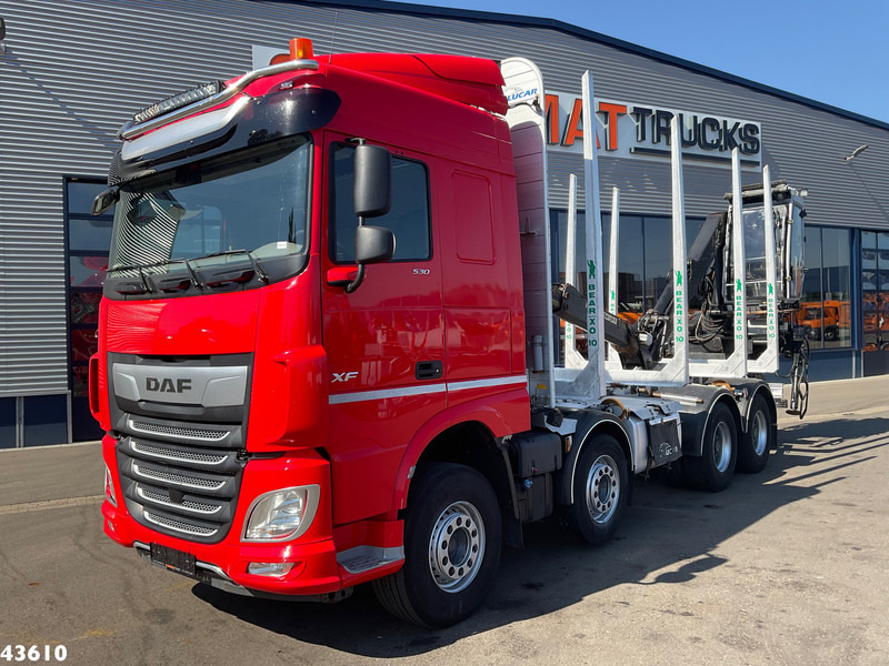 DAF FAD XF 530 8x4 Holzkran - 크레인 트럭 : 사진 3 DAF FAD XF 530 8x4 Holzkran - 크레인 트럭 : 사진 3