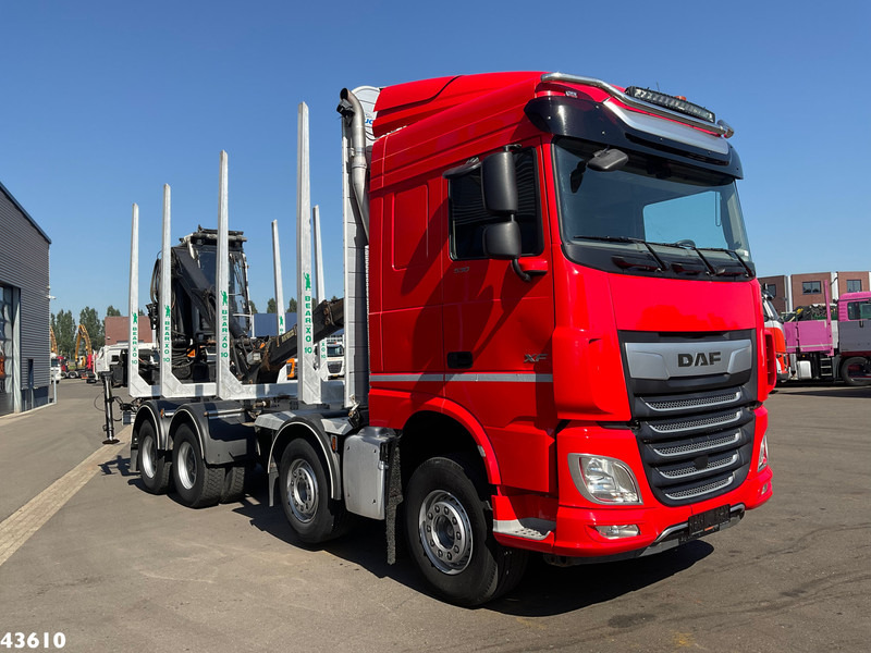 DAF FAD XF 530 8x4 Holzkran - 크레인 트럭 : 사진 4 DAF FAD XF 530 8x4 Holzkran - 크레인 트럭 : 사진 4