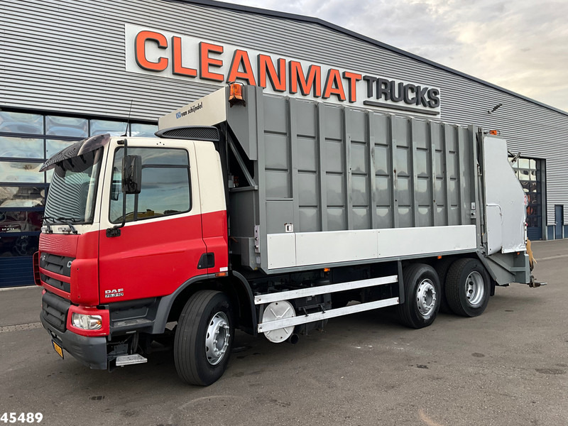 DAF FAG 75 CF 310 Manual gearbox Geesink / van Schijndel 22m³ - 쓰레기차 : 사진 1 DAF FAG 75 CF 310 Manual gearbox Geesink / van Schijndel 22m³ - 쓰레기차 : 사진 1
