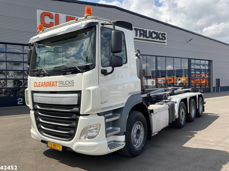 DAF FAK CF 460 Tridem 8x2 Euro 6 VDL 30 Ton haakarmsysteem - 후크 리프트 트럭 : 사진 2 DAF FAK CF 460 Tridem 8x2 Euro 6 VDL 30 Ton haakarmsysteem - 후크 리프트 트럭 : 사진 2
