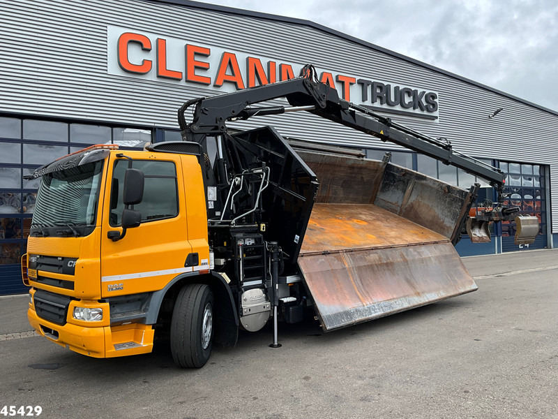DAF FAN 75 CF 360 Hiab 12 Tonmeter laadkraan + Kipper 15m³ Just 177.993 km! - 덤프트럭, 크레인 트럭 : 사진 2 DAF FAN 75 CF 360 Hiab 12 Tonmeter laadkraan + Kipper 15m³ Just 177.993 km! - 덤프트럭, 크레인 트럭 : 사진 2