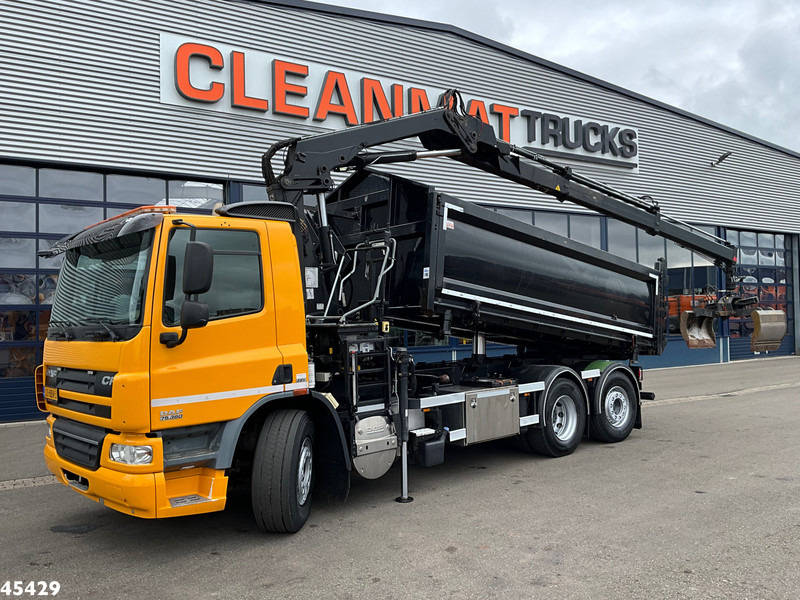DAF FAN 75 CF 360 Hiab 12 Tonmeter laadkraan + Kipper 15m³ Just 177.993 km! - 덤프트럭, 크레인 트럭 : 사진 1 DAF FAN 75 CF 360 Hiab 12 Tonmeter laadkraan + Kipper 15m³ Just 177.993 km! - 덤프트럭, 크레인 트럭 : 사진 1