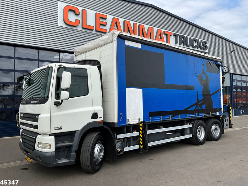 DAF FAN 85 CF 410 Palfinger 29 Tonmeter laadkraan + Fly-Jib - 크레인 트럭 : 사진 2 DAF FAN 85 CF 410 Palfinger 29 Tonmeter laadkraan + Fly-Jib - 크레인 트럭 : 사진 2