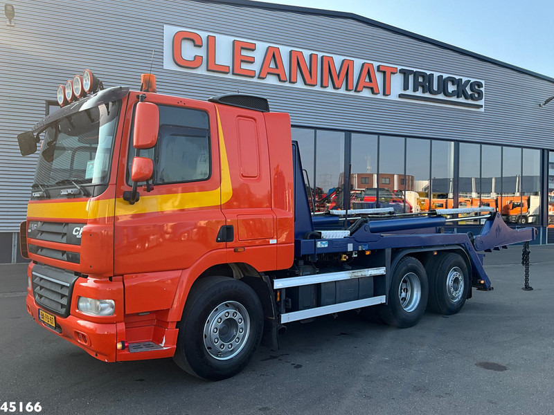 DAF FAN 85 CF 460 Hyva 18 Ton portaalarmsysteem - 스킵 로더 트럭 : 사진 3 DAF FAN 85 CF 460 Hyva 18 Ton portaalarmsysteem - 스킵 로더 트럭 : 사진 3