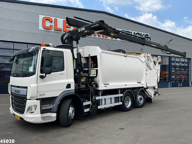 DAF FAN CF 290 Euro 6 Hiab 21 Tonmeter laadkraan - 쓰레기차 : 사진 1 DAF FAN CF 290 Euro 6 Hiab 21 Tonmeter laadkraan - 쓰레기차 : 사진 1