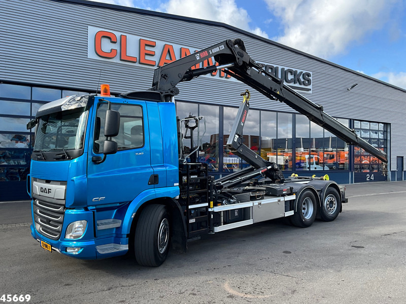 DAF FAN CF 340 Euro 6 Hiab 22 Tonmeter laadkraan Just 136.360 km! - 후크 리프트 트럭 : 사진 1 DAF FAN CF 340 Euro 6 Hiab 22 Tonmeter laadkraan Just 136.360 km! - 후크 리프트 트럭 : 사진 1