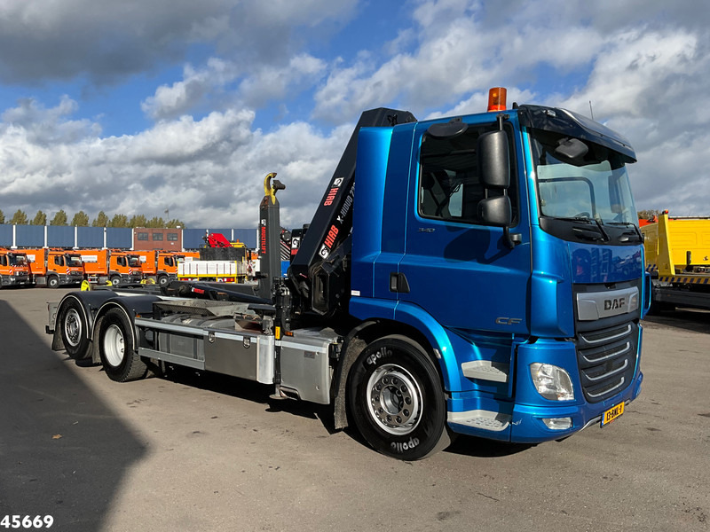 DAF FAN CF 340 Euro 6 Hiab 22 Tonmeter laadkraan Just 136.360 km! - 후크 리프트 트럭 : 사진 3 DAF FAN CF 340 Euro 6 Hiab 22 Tonmeter laadkraan Just 136.360 km! - 후크 리프트 트럭 : 사진 3